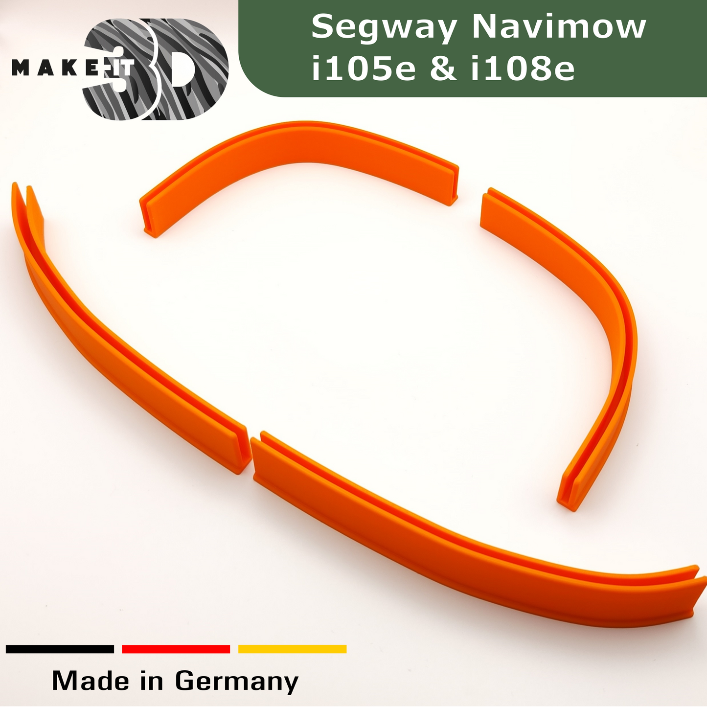 Kantenschutz für Segway i105e & i108e Navimow Bumper tuning orange