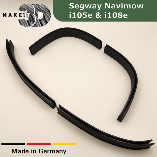 Kantenschutz für Segway i105e & i108e Navimow Bumper tuning schwarz